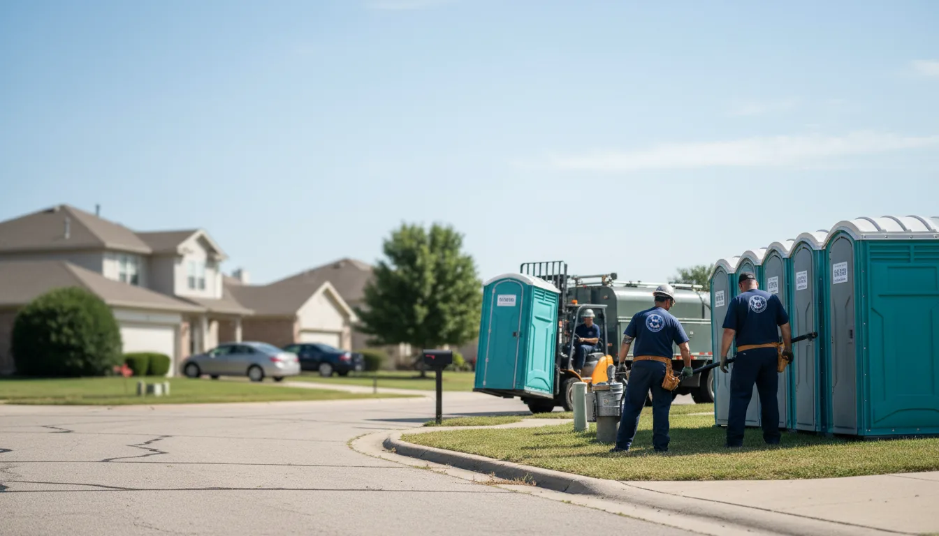 Porta Potty Rental in Beckemeyer, IL near me